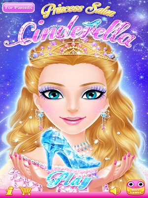 دانلود بازی دخترانه Princess Salon:Cinderella اندروید