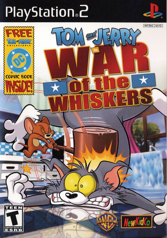 دانلود بازی Tom and Jerry in War of the Whiskers برای پلی استیشن 2