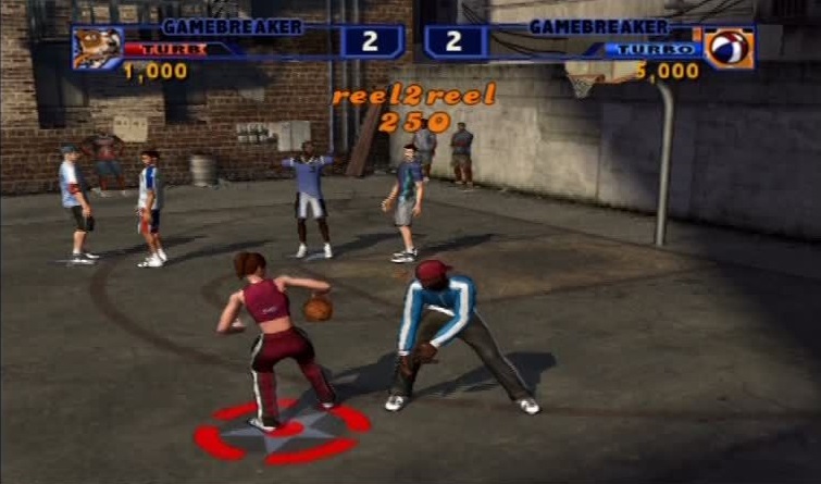 دانلود بازی بسکتبال خیابانی NBA STREET پلی استیشن 2